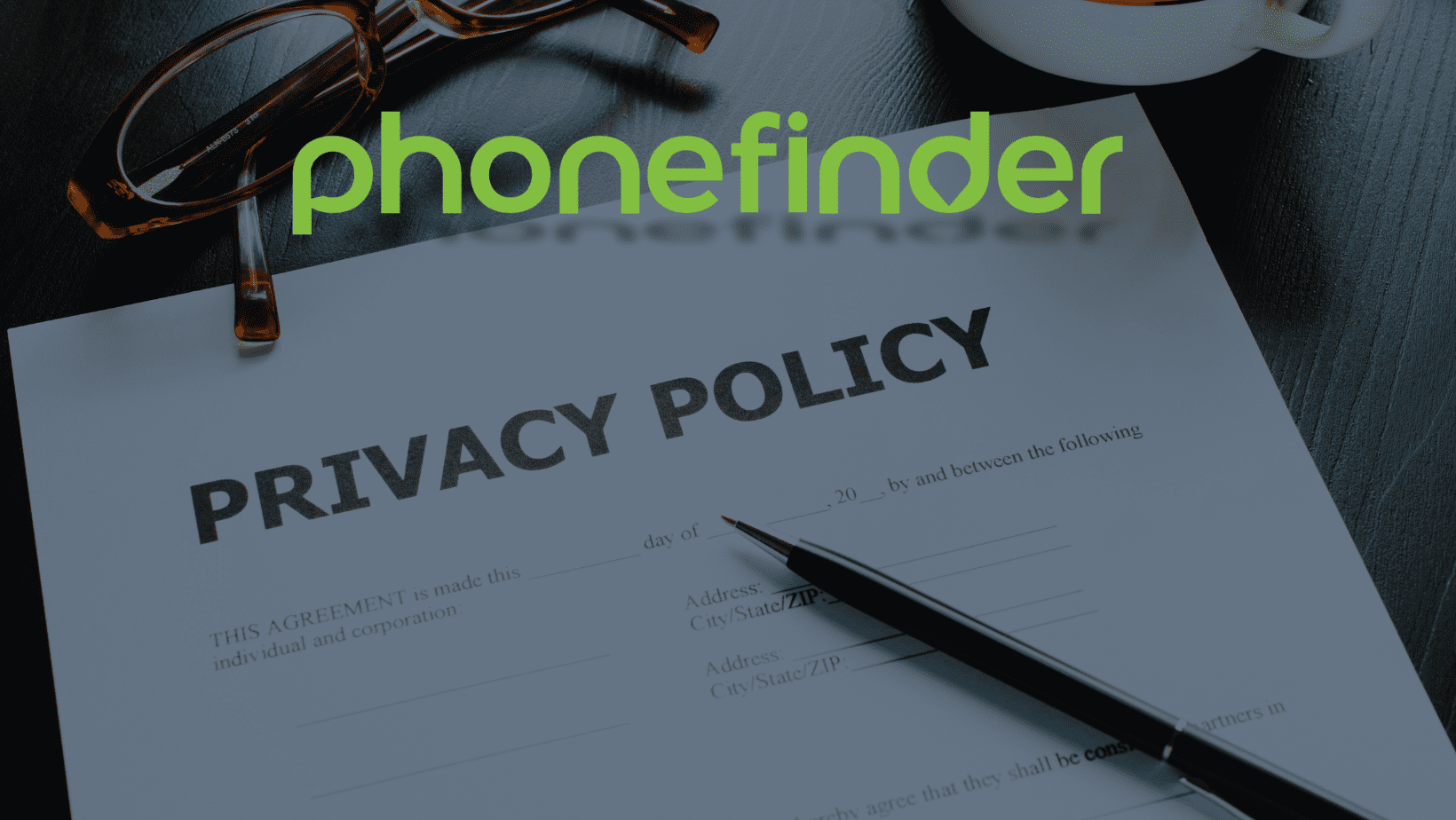 Phonefinder Privacy Notice header image
